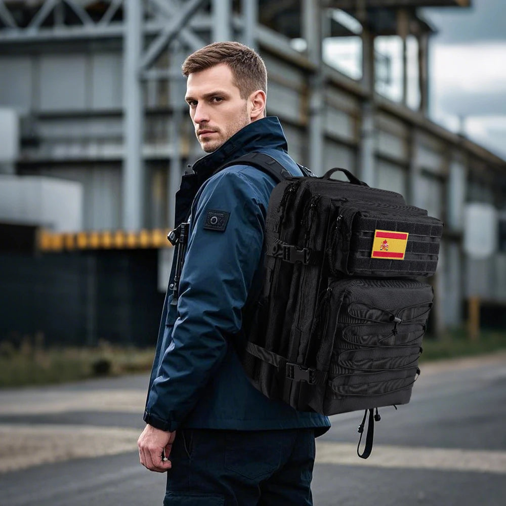 🎒 Mochila Táctica de Viaje y Senderismo 50L/32L 🏕️🌍