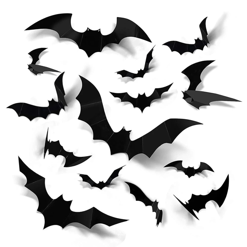 🦇 Decoración de Murciélagos 3D para Halloween 🎃🕸️