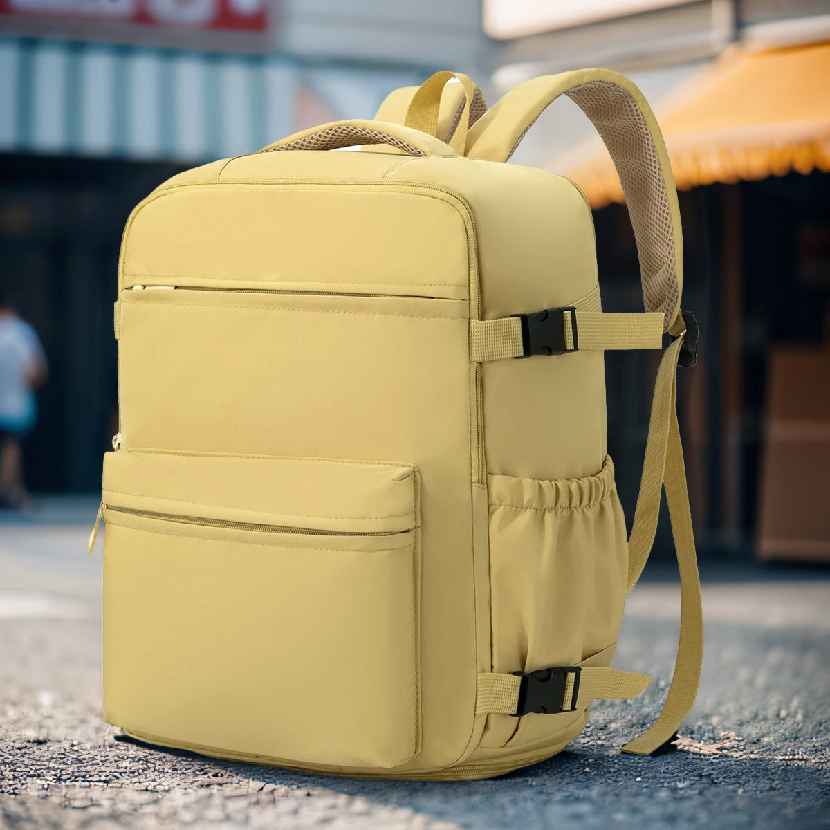 🎒 Mochila de Viaje Multifuncional con Compartimento para Zapatos y Laptop ✈️💻