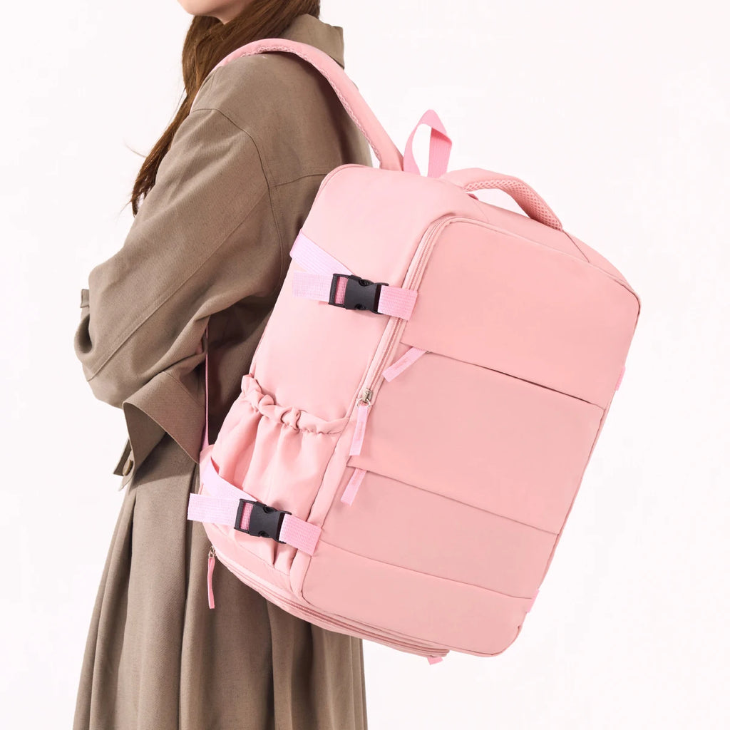 🎒 Mochila de Viaje Multifuncional con Compartimento para Zapatos y Laptop ✈️💻