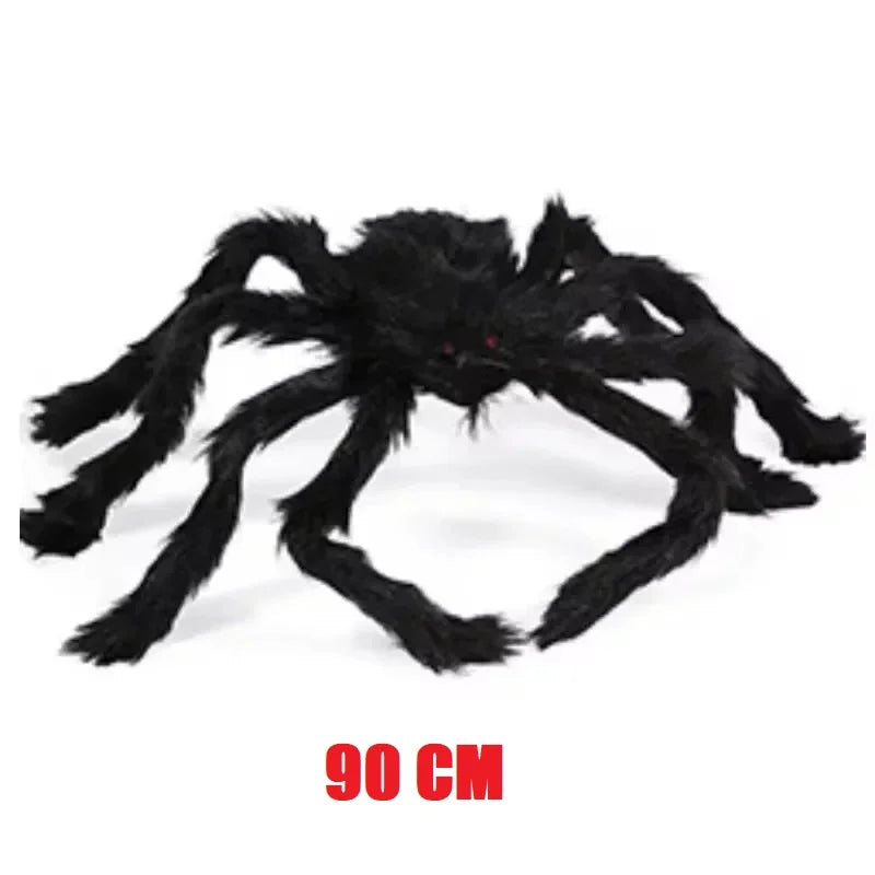 🎃🕷️ Araña Gigante de Halloween – Decoración Terrorífica para Interior y Exterior 👻🕸️