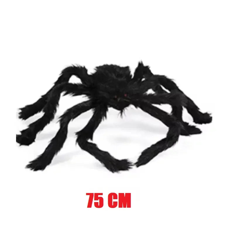 🎃🕷️ Araña Gigante de Halloween – Decoración Terrorífica para Interior y Exterior 👻🕸️