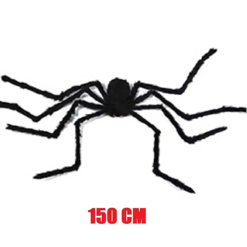 🎃🕷️ Araña Gigante de Halloween – Decoración Terrorífica para Interior y Exterior 👻🕸️