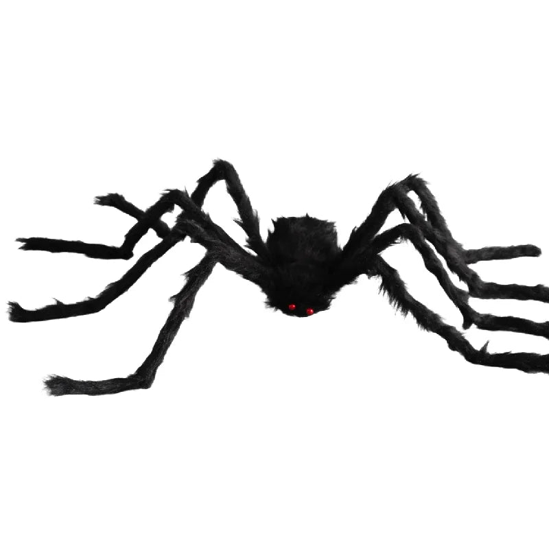 🎃🕷️ Araña Gigante de Halloween – Decoración Terrorífica para Interior y Exterior 👻🕸️