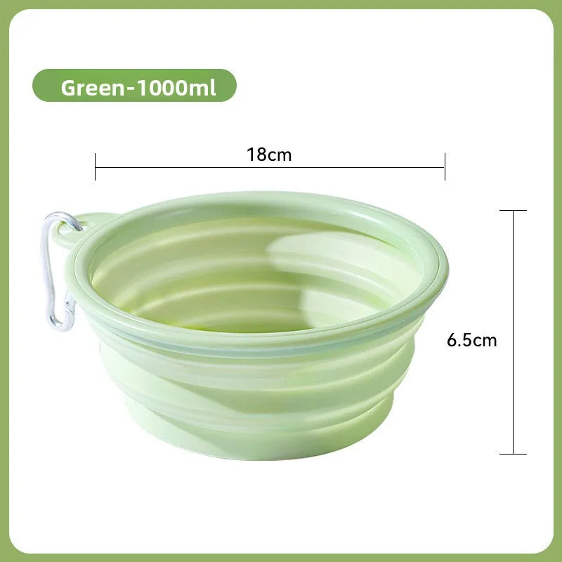 Macaron Collapsible Bowl, Dog Bowl, Portable Collapsible Bowl, Pet Bowl, Food Bowl, Outdoor Drinking Bowl, Water Bowl
