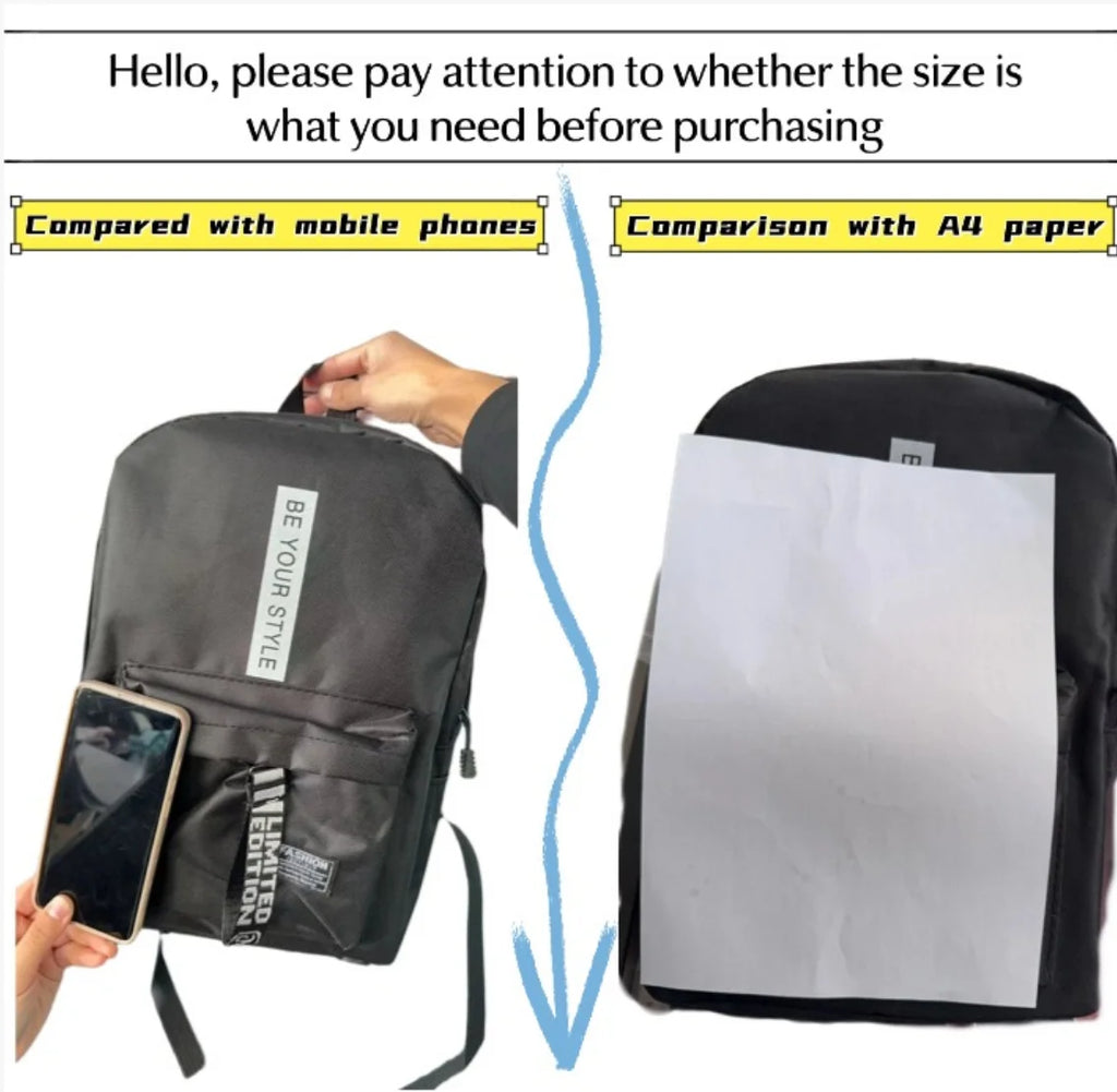 🎒 Mochila Escolar Moderna de Gran Capacidad para Hombre y Mujer ✨