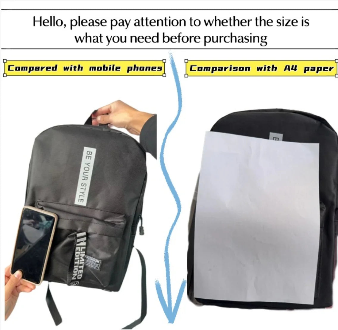 🎒 Mochila Escolar Moderna de Gran Capacidad para Hombre y Mujer ✨