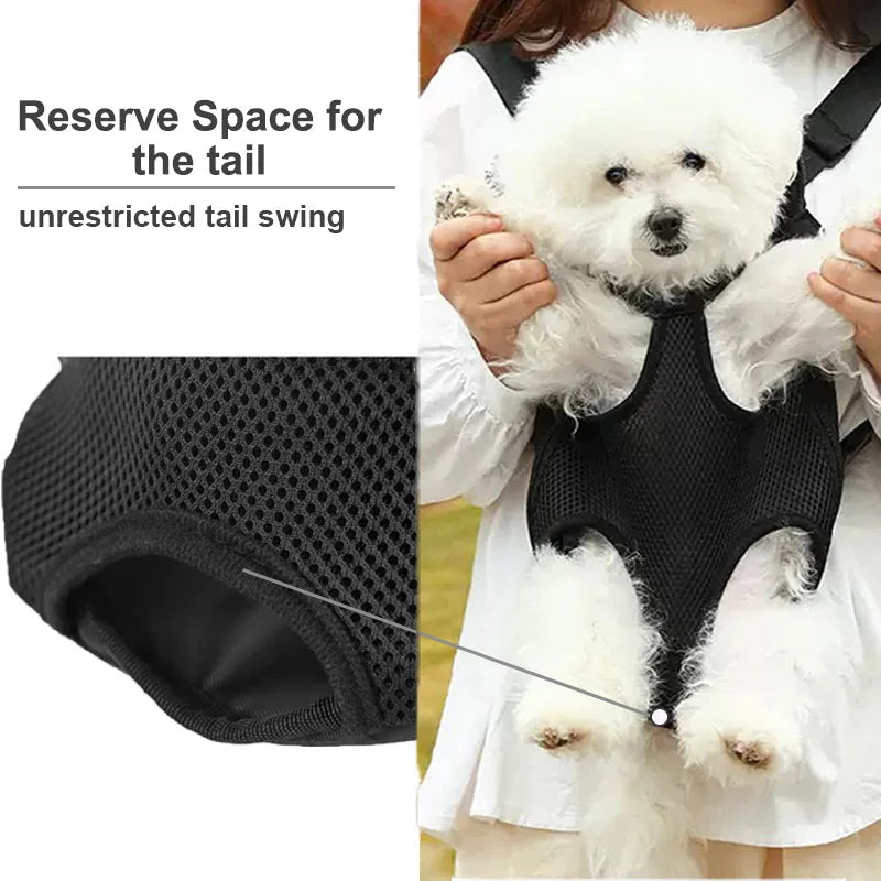 Portable Dog and Cat Backpack Carrier, Breathable Pet Travel Tote, Outdoor Bag for Puppies and Kittens, Pet Supplies for Traveling