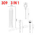 Wireless Electric Milk Frother Type-C Handheld Blender Stainless Steel Mini Coffee Maker Whisk Mixer for Coffee Cappuccino Cream