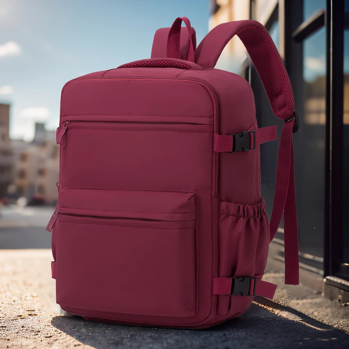 🎒 Mochila de Viaje Multifuncional con Compartimento para Zapatos y Laptop ✈️💻