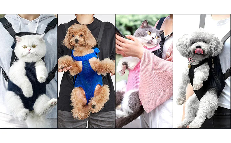 🐾 Mochila Transportadora Portátil para Perros y Gatos