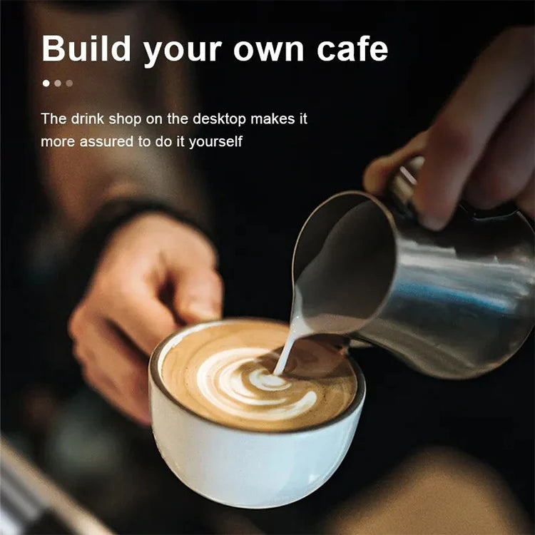 Wireless Electric Milk Frother Type-C Handheld Blender Stainless Steel Mini Coffee Maker Whisk Mixer for Coffee Cappuccino Cream