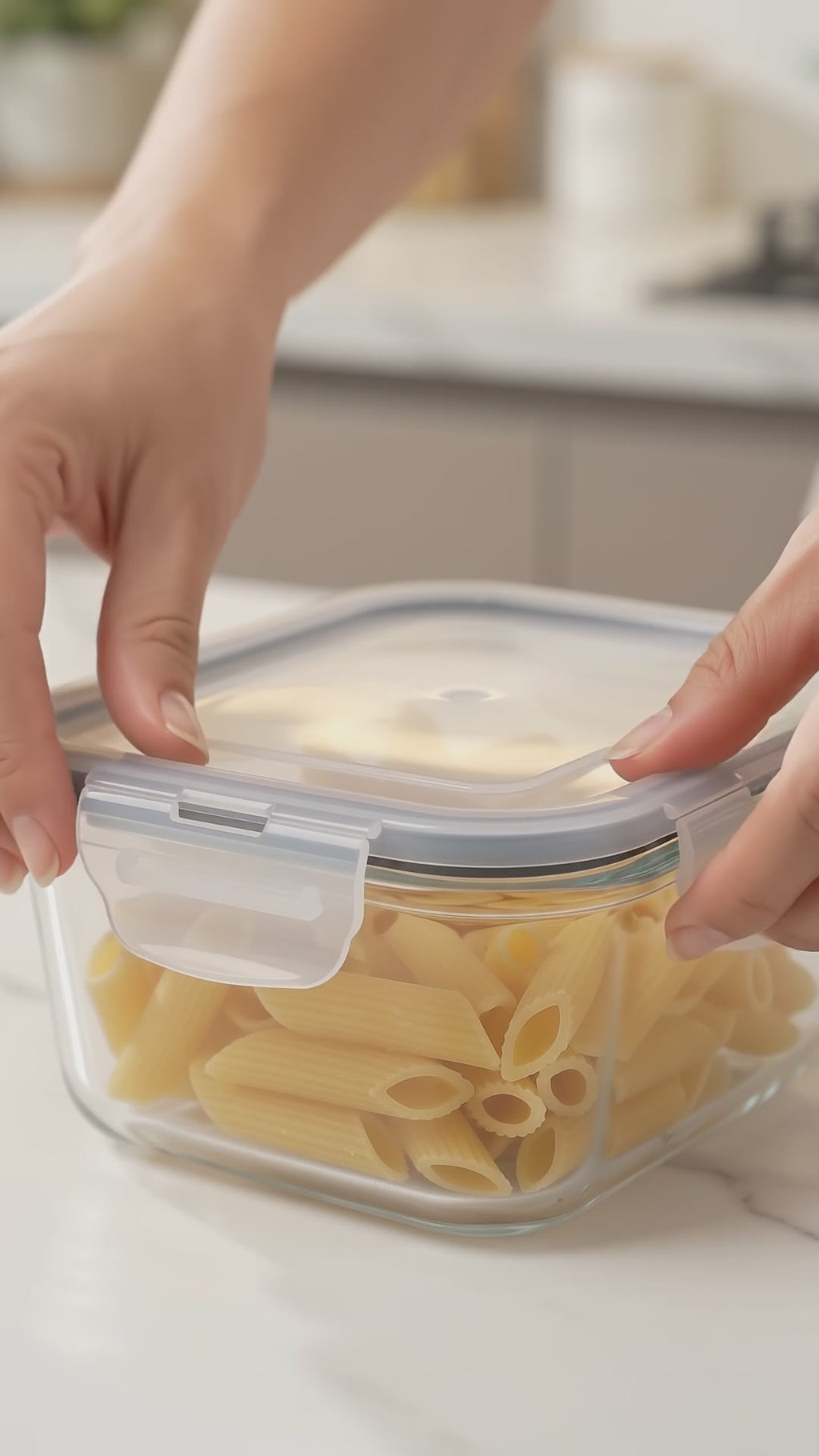 🍱 Set de 8 Recipientes de Vidrio con Tapa | Herméticos para Alimentos