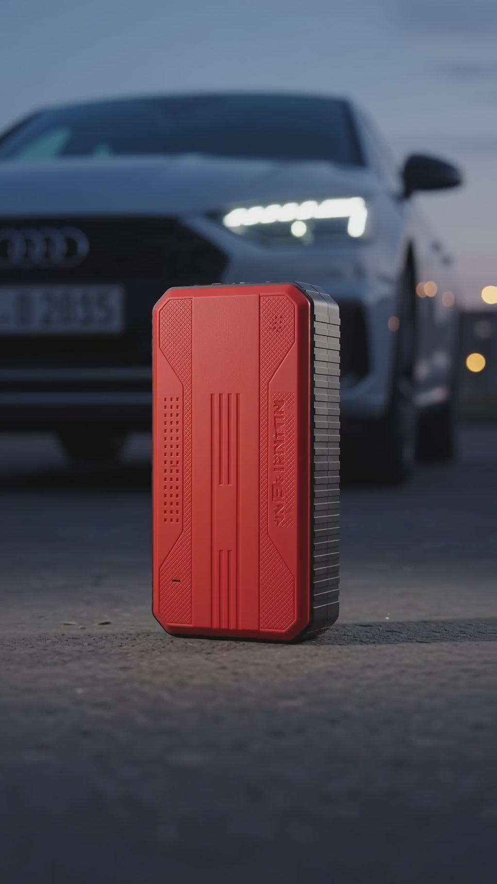 🚗⚡ 12V Portable Battery Jump Starter with LED Flashlight | Max Market