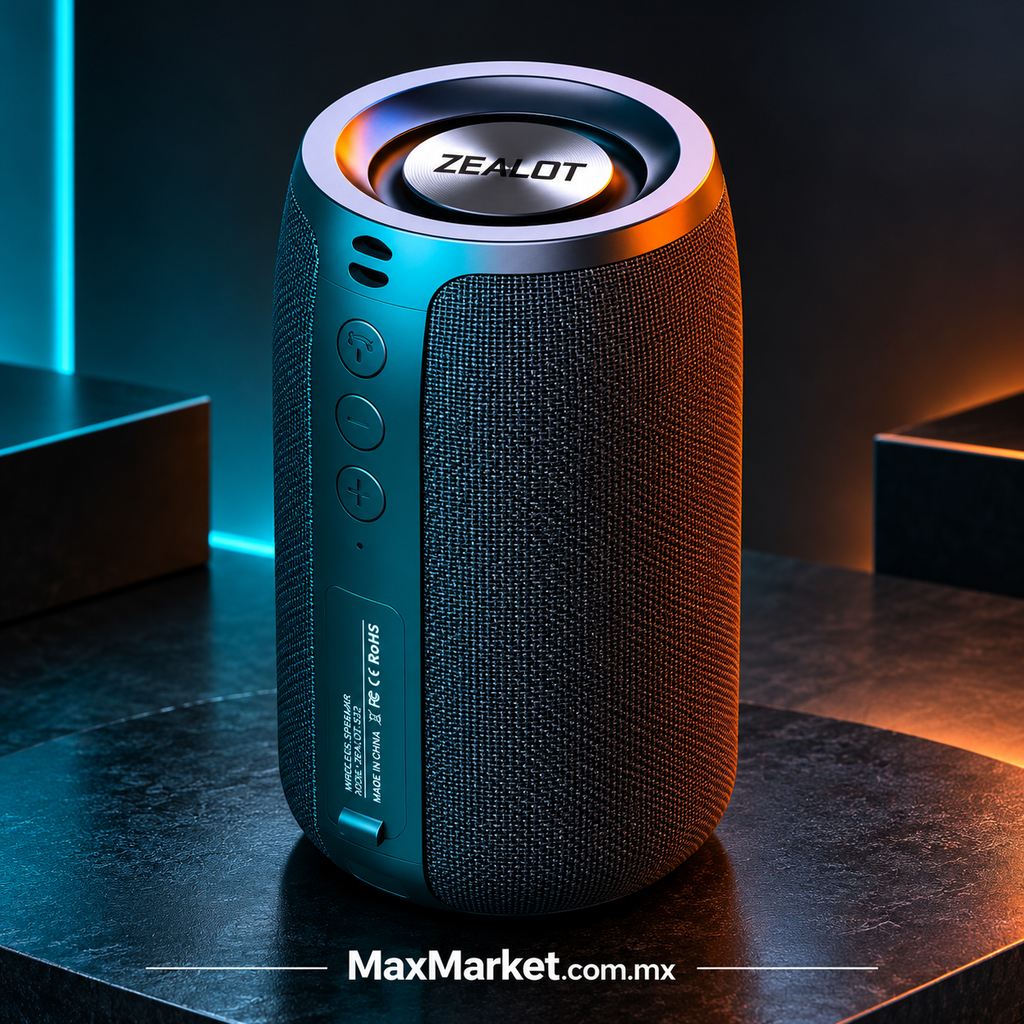 🔊ZEALOT S32 Bluetooth Speaker 10 W | Max Market🎶