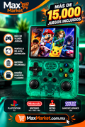 🎮🔥 R36S Retro Handheld Console Green! 🕹️✨ Fun Everywhere | Max Market