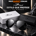 🕶️🔥 Lentes de Sol Polarizados para Hombre | Estilo Aviador Elegante – Max Market