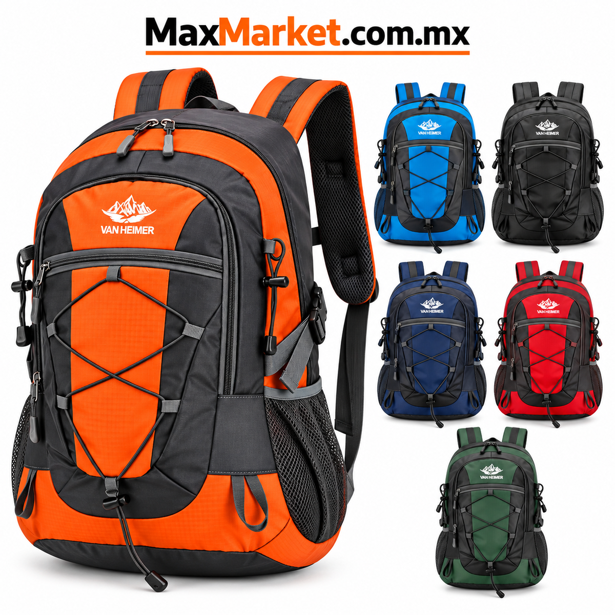 🎒🔥 Van Heimer Sports and Camping Backpack | Durable and Multifunctional