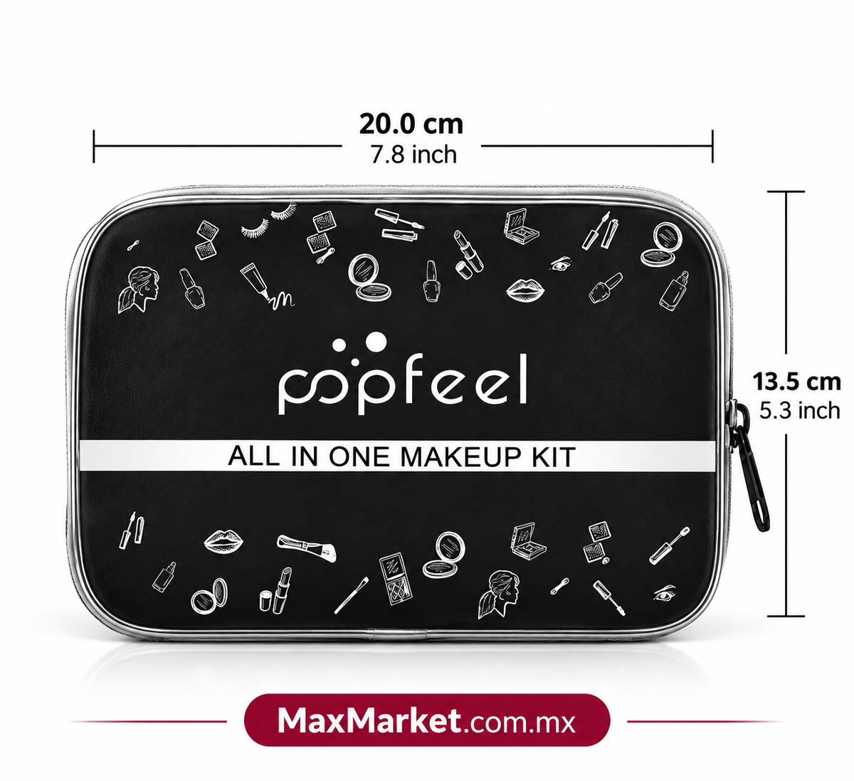 💄✨ POPFEEL All-in-One Makeup Kit | Eyeshadows, Lipsticks and Brushes